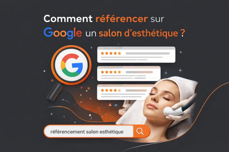 referencement salon estheique google