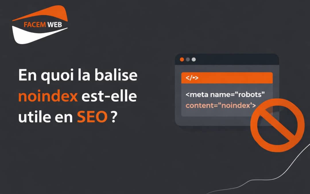 En quoi la balise noindex est-elle utile en SEO ?