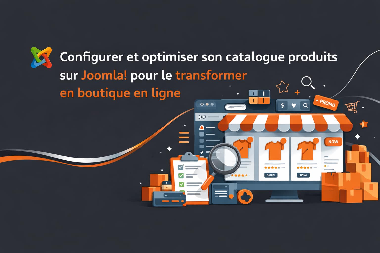 configurer catalogue produits joomla