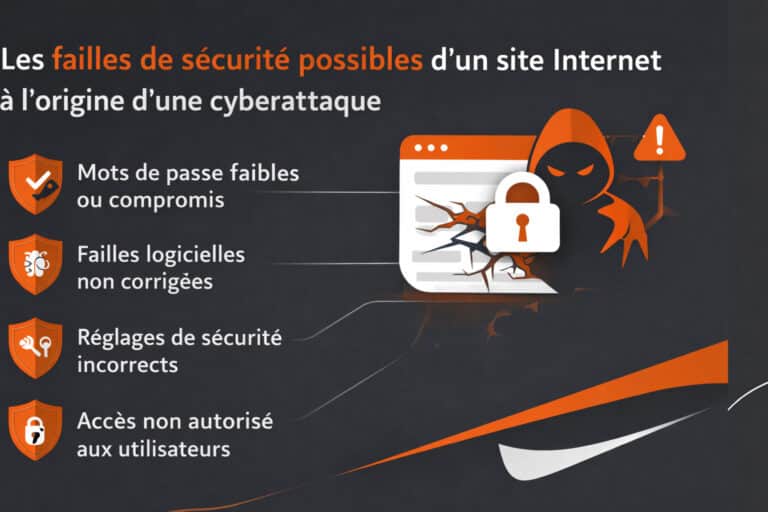 failles de securité possible site internet