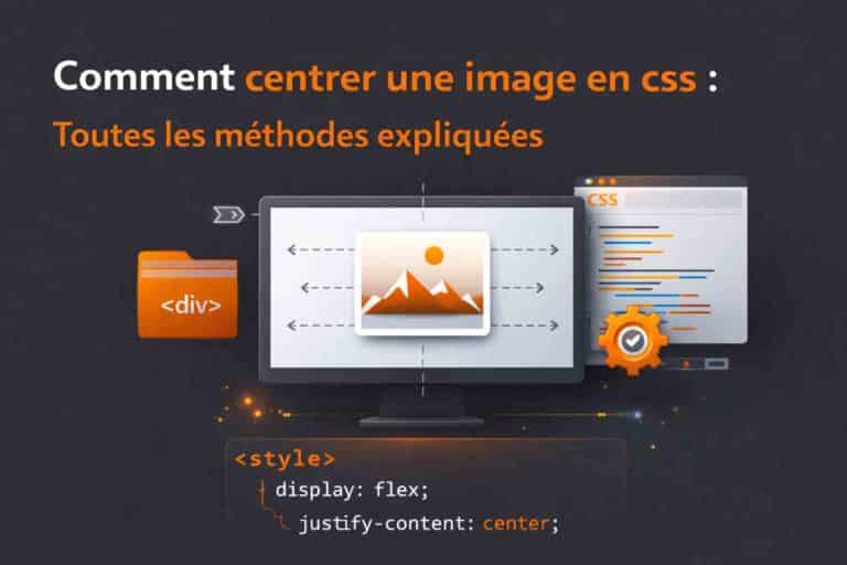 Centrer une image en CSS