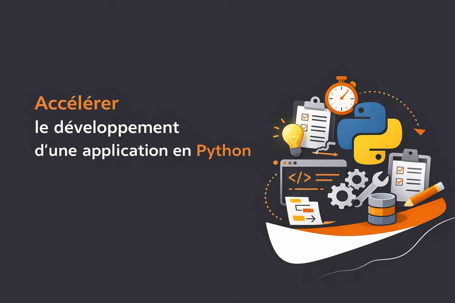 accelerer developpement application python
