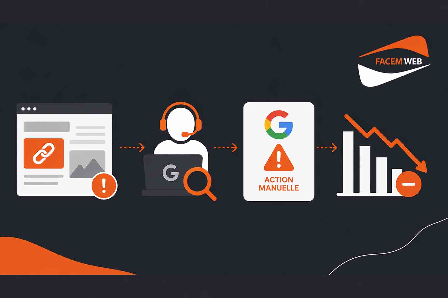 action manuelle google