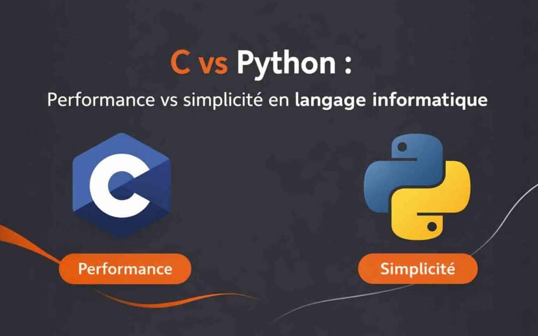 C vs Python : Performance vs simplicité en langage informatique