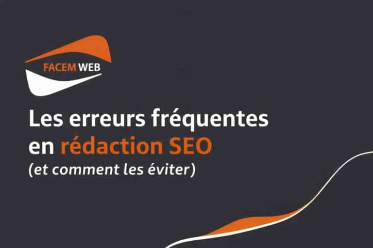 erreurs frequentes redaction SEO