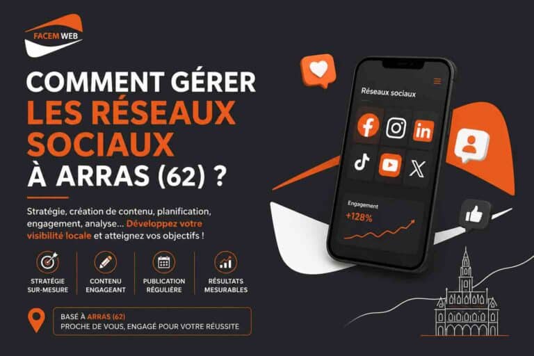 gestion des reseaux sociaux arras