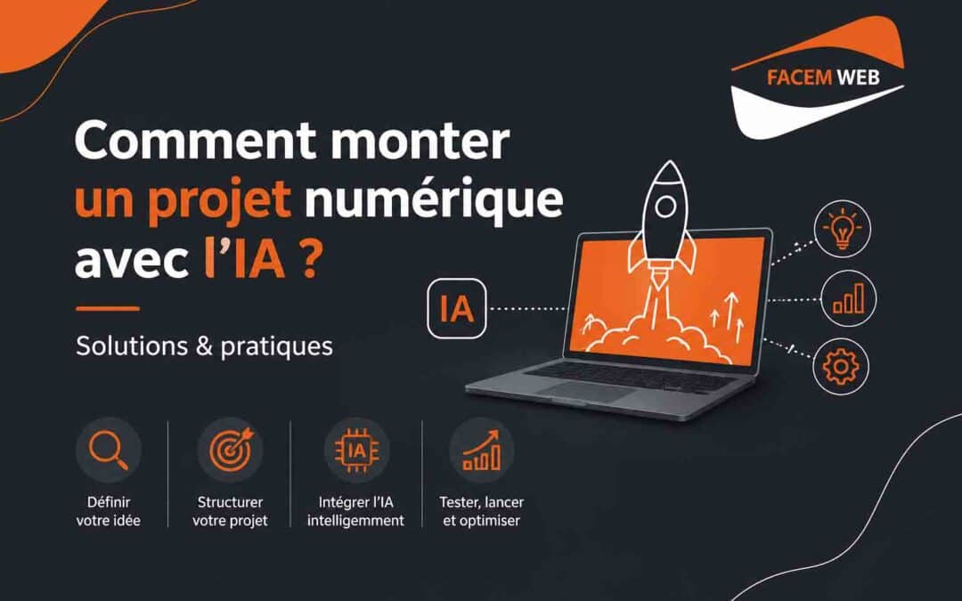 Comment monter un projet numérique avec l&rsquo;IA ? Solutions & pratiques