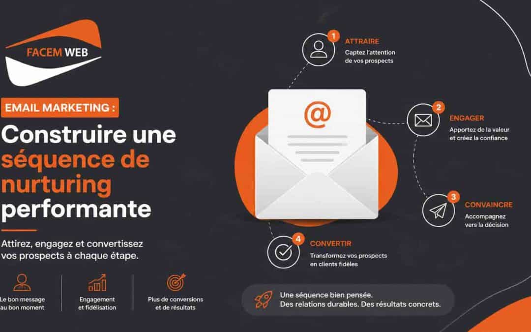 Email marketing : Construire une séquence de nurturing performante