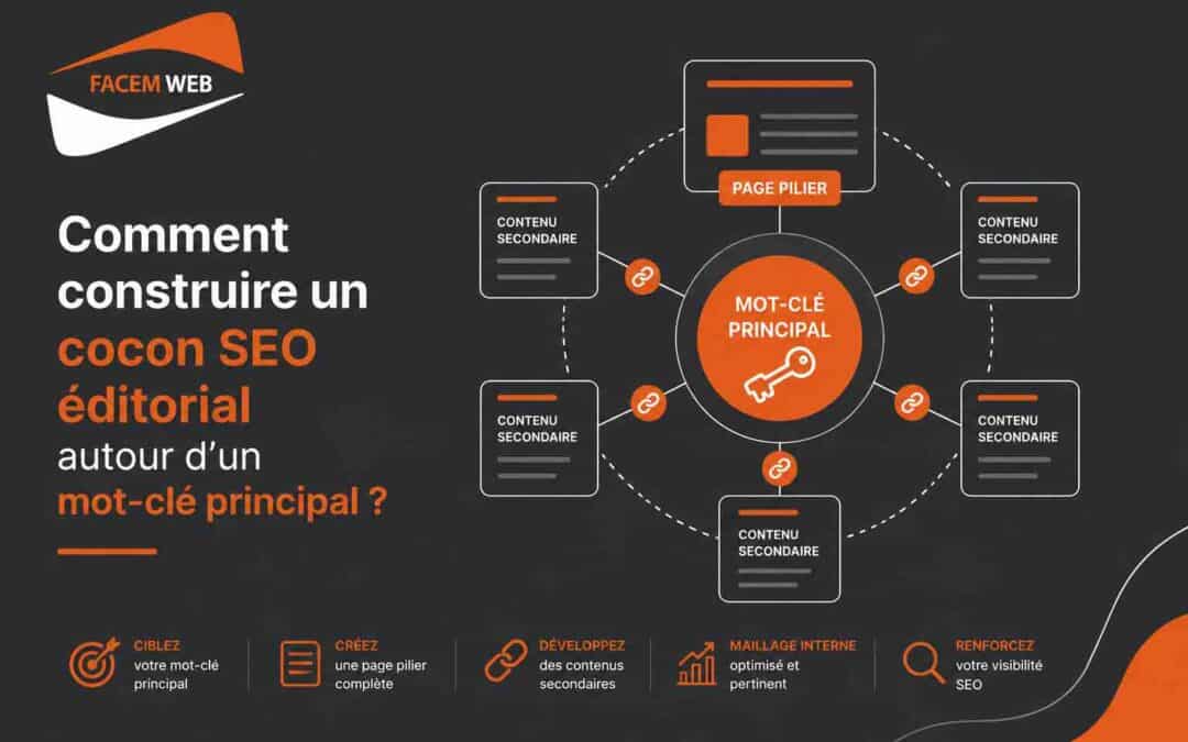 Comment construire un cocon SEO éditorial autour d’un mot-clé principal ?