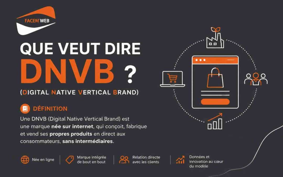 Que veut dire DNVB (digital native vertical brand) ? Définition