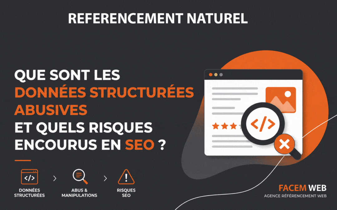 Que sont les données structurées abusives et quels risques encourus en SEO ?
