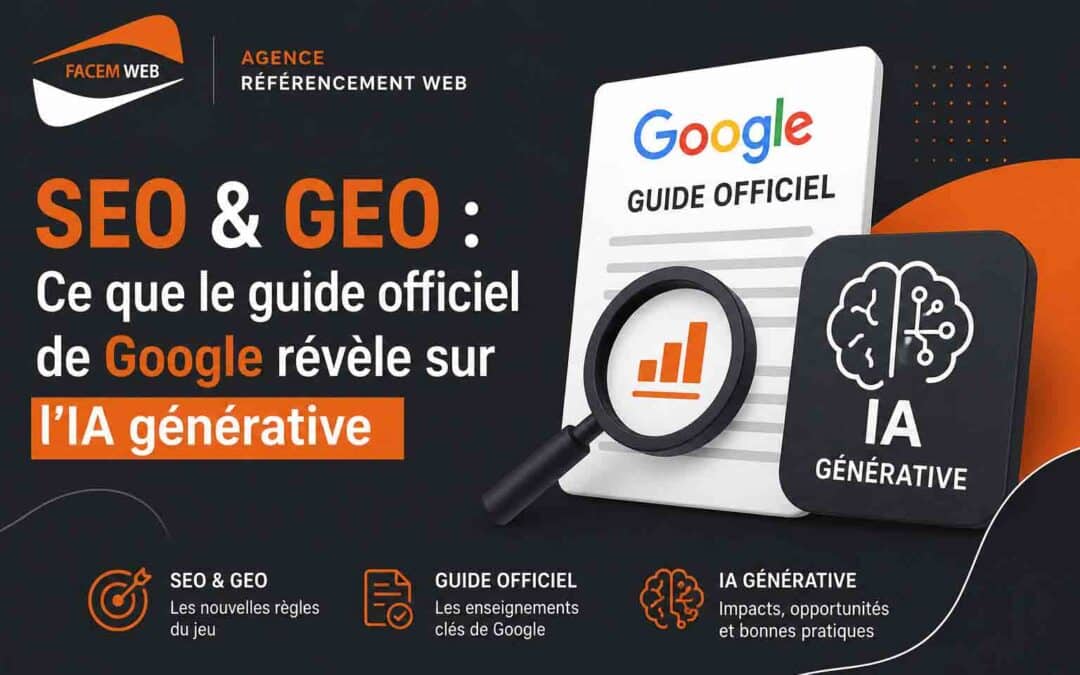 SEO & GEO : Ce que le guide officiel de Google révèle sur l&rsquo;IA générative