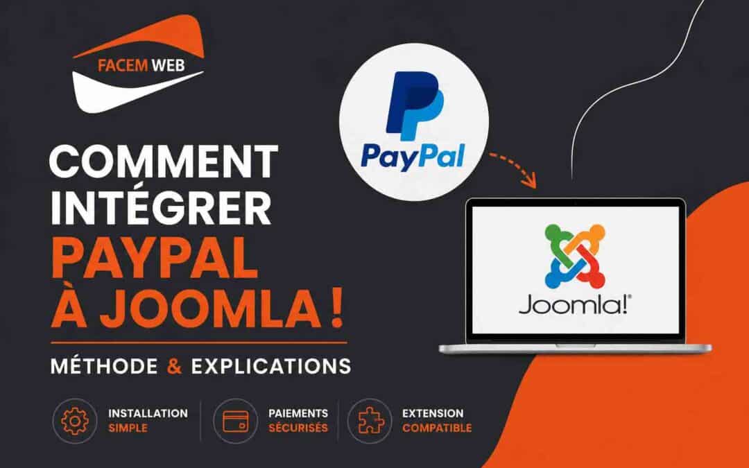 Comment intégrer PayPal à Joomla! ? Méthode & explications