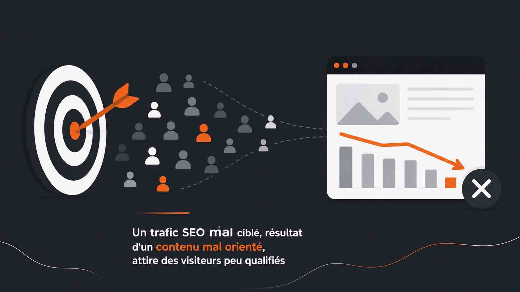 trafic seo mal ciblé