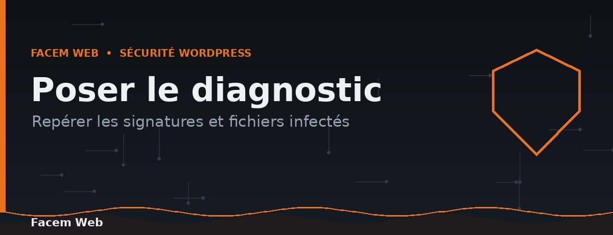 diagnostic infection fichiers malveillants WP-VCD signature