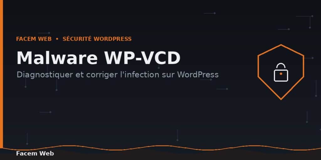 WordPress malware WP-VCD diagnostic et correction infection site