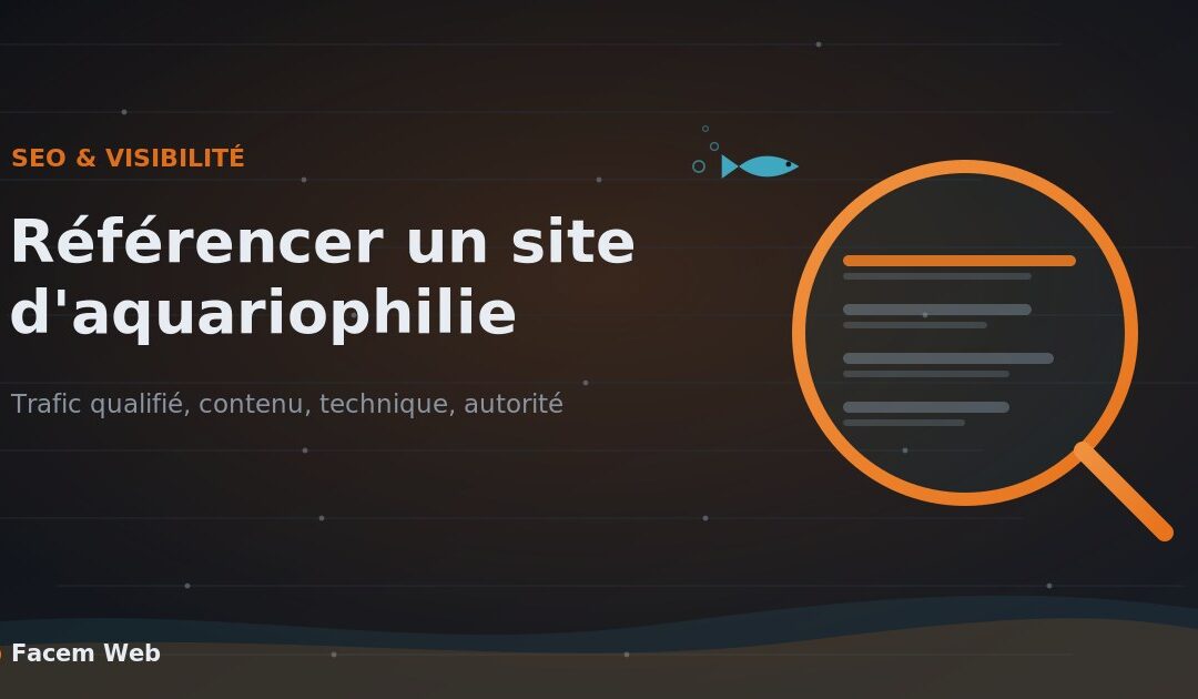 Comment référencer un site sur l&rsquo;aquariophilie et gagner des visiteurs qualifiés ?