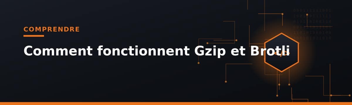 comment fonctionnent les algorithmes de compression Gzip et Brotli
